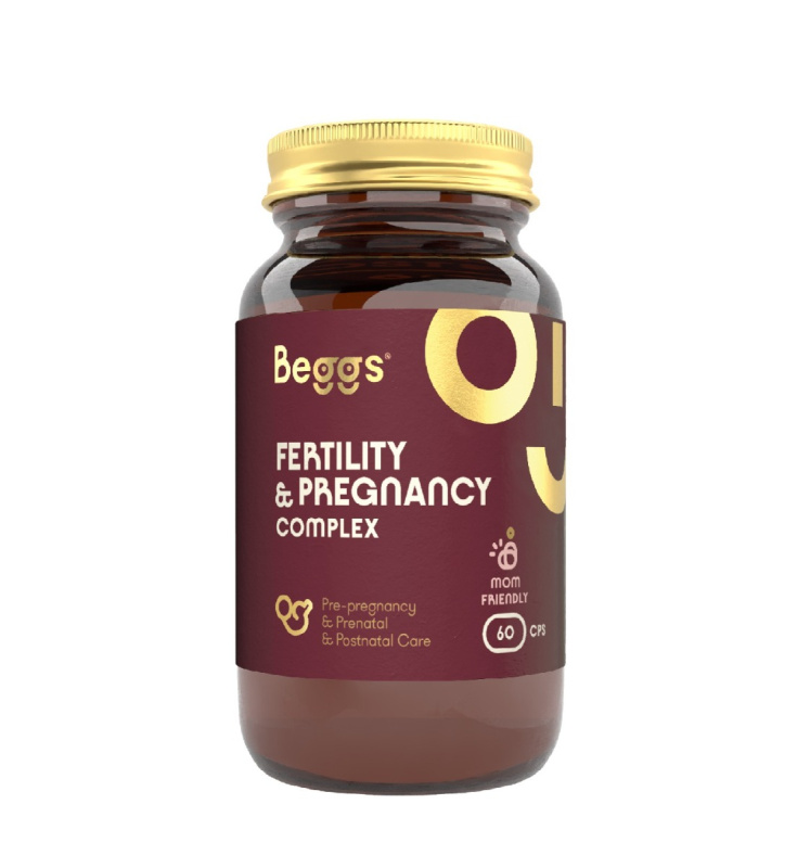 BEGGS Fertility + pregnancy complex 60 kapslí