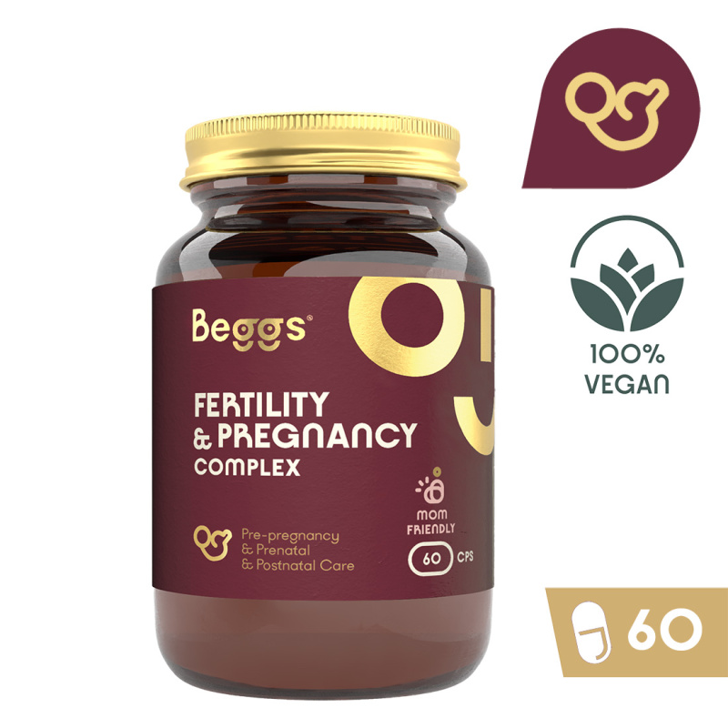 BEGGS Fertility + pregnancy complex 60 kapslí