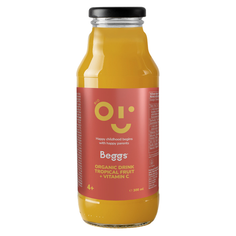 Beggs BIO Nápoj pro děti tropické ovoce