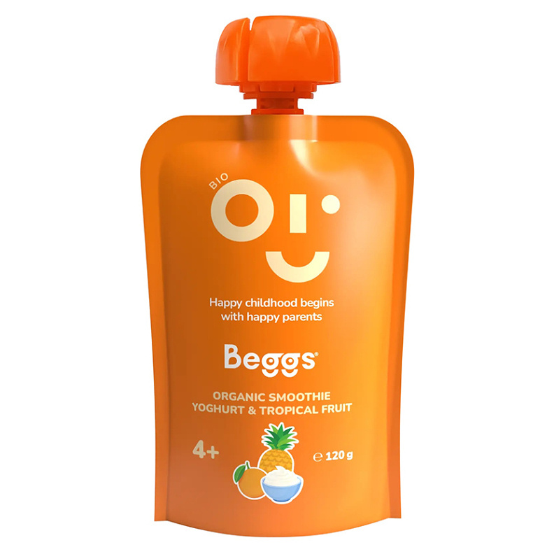 Beggs BIO Smoothie s jogurtem a tropickým ovocem