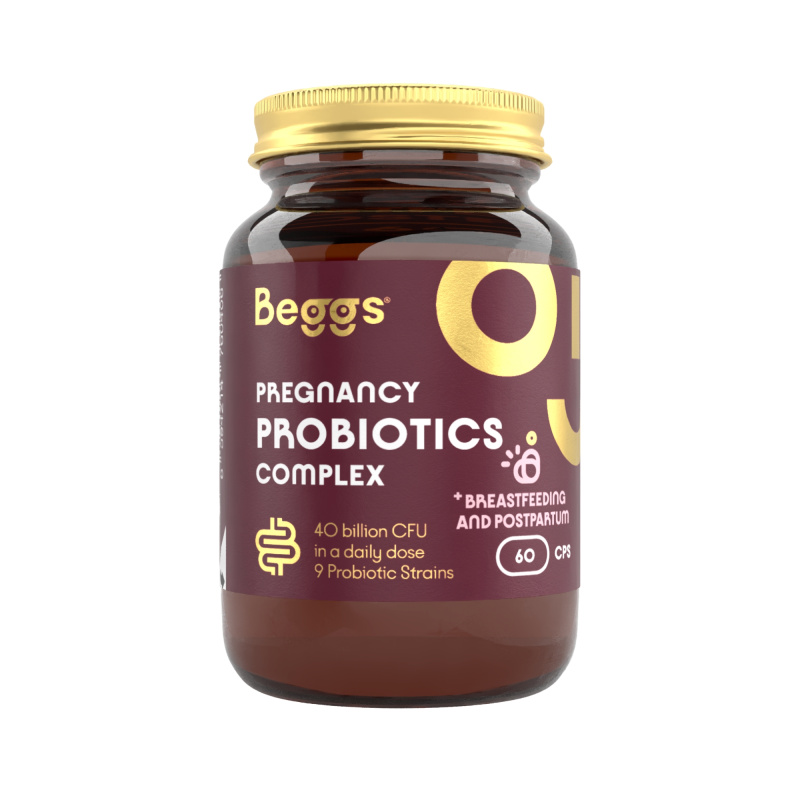 BEGGS Pregnancy Probiotics Complex 60 kapslí