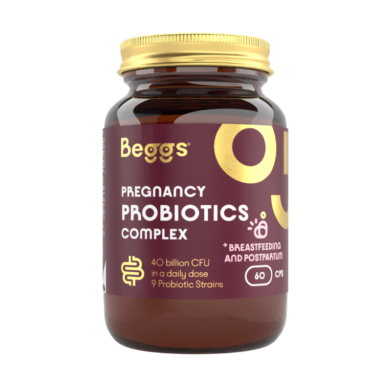 BEGGS Pregnancy Probiotics Complex 60 kapslí