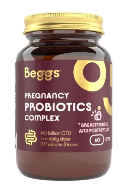 BEGGS Pregnancy Probiotics Complex 60 kapslí