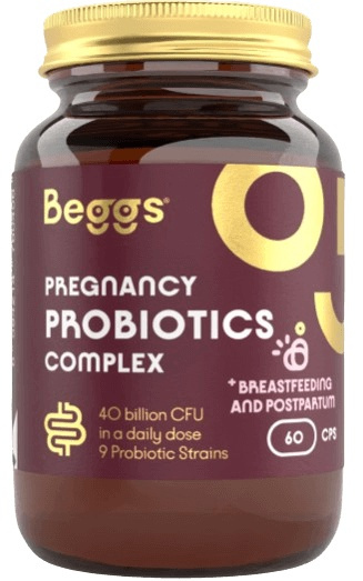 BEGGS Pregnancy Probiotics Complex 60 kapslí