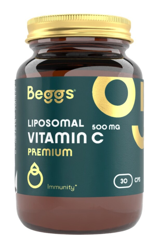 BEGGS Liposomal Vitamin C 500 mg Premium 30 kapslí