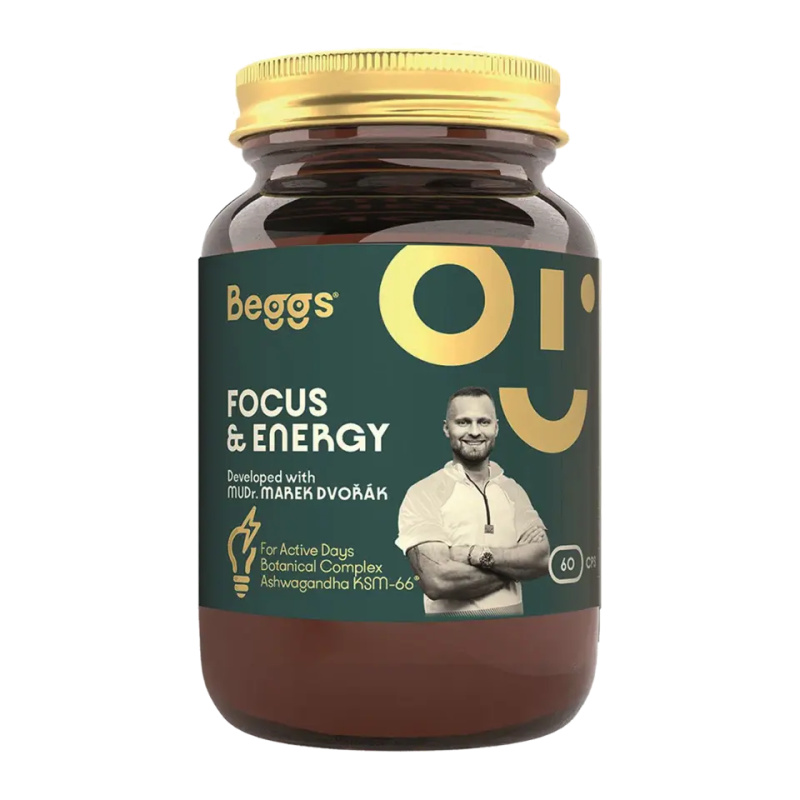 BEGGS Focus and Energy by Marek Dvorak 60 kapslí