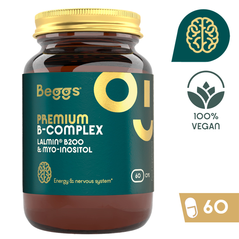 BEGGS B Complex lalmin + myo-inositol 60 kapslí