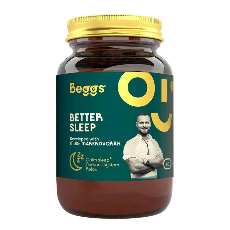 BEGGS Better Sleep by Marek Dvorak 60 kapslí