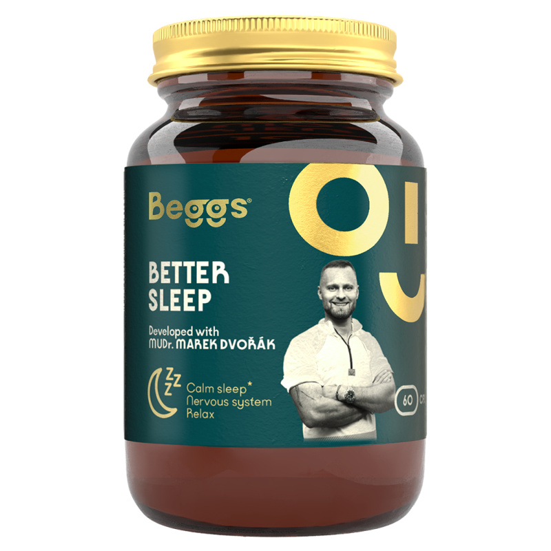 BEGGS Better Sleep by Marek Dvorak 60 kapslí