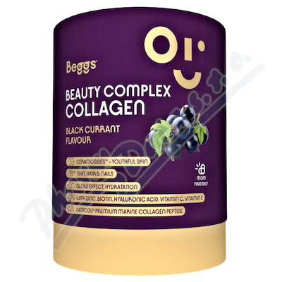 BEGGS Beauty and glow collagen blackcurrant 30x5,8 gramů