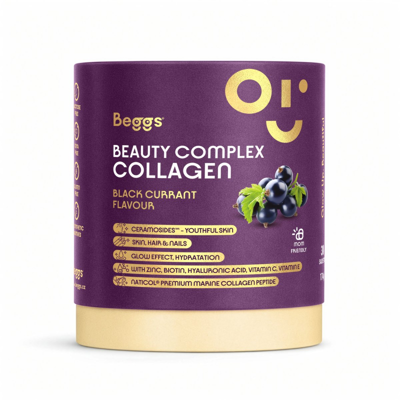 BEGGS Beauty and glow collagen blackcurrant 30x5,8 gramů