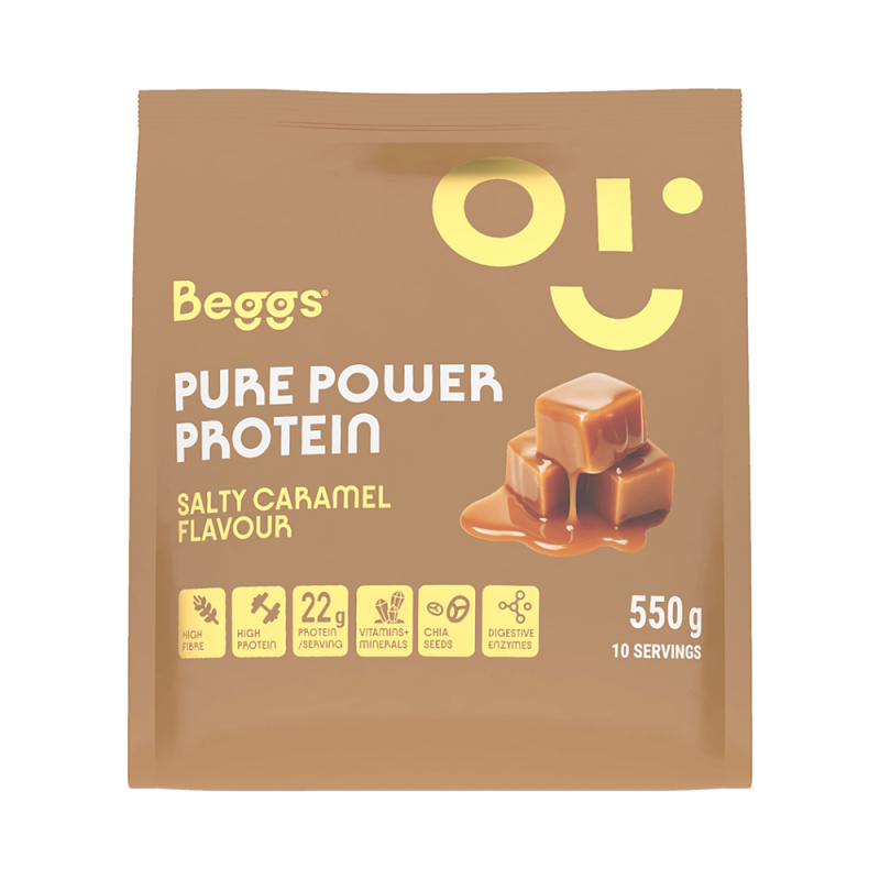Beggs Pure Power Protein salty caramel 550 g