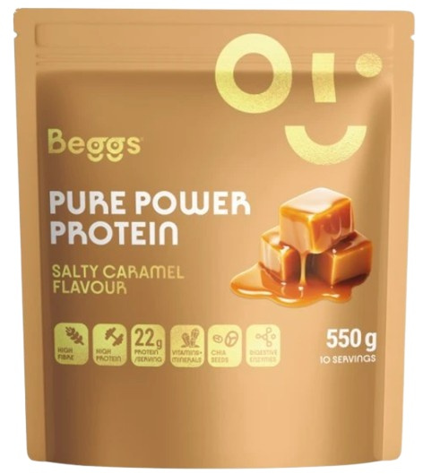Beggs Pure Power Protein salty caramel 550 g