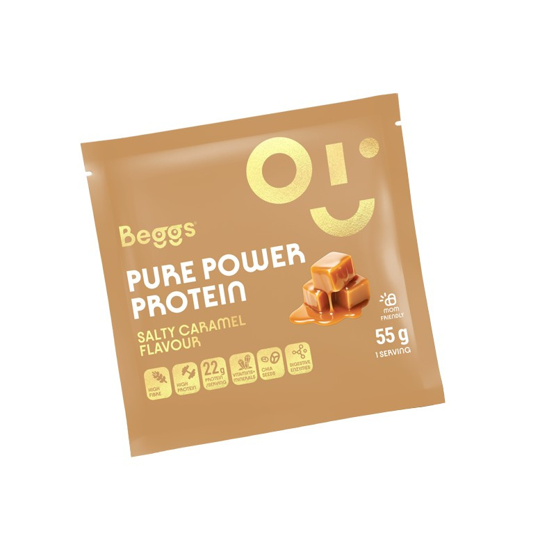 BEGGS Pure Power Protein Salty Caramel 55g