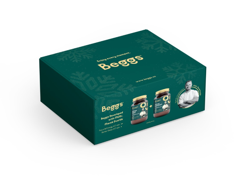 BEGGS developed with MUDr. Marek Dvořák Dárkové  balení