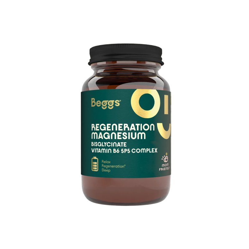 BEGGS Magnesium bisglycinate 380 mg + P5P COMPLEX 1,4 mg 30 kapslí