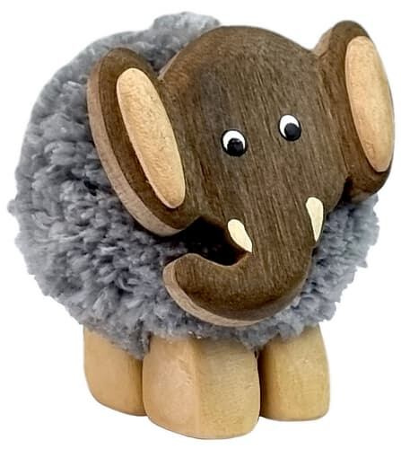 Dvěděti XL pompom Slon