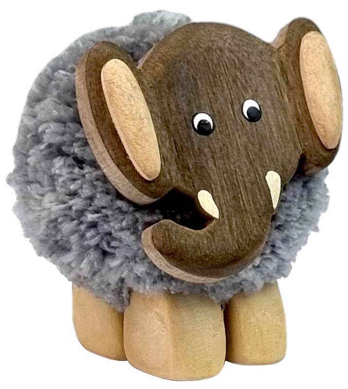 Dvěděti XL pompom Slon