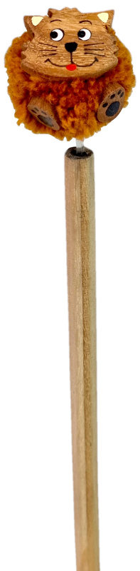 Tužka s pomponem a kočkou