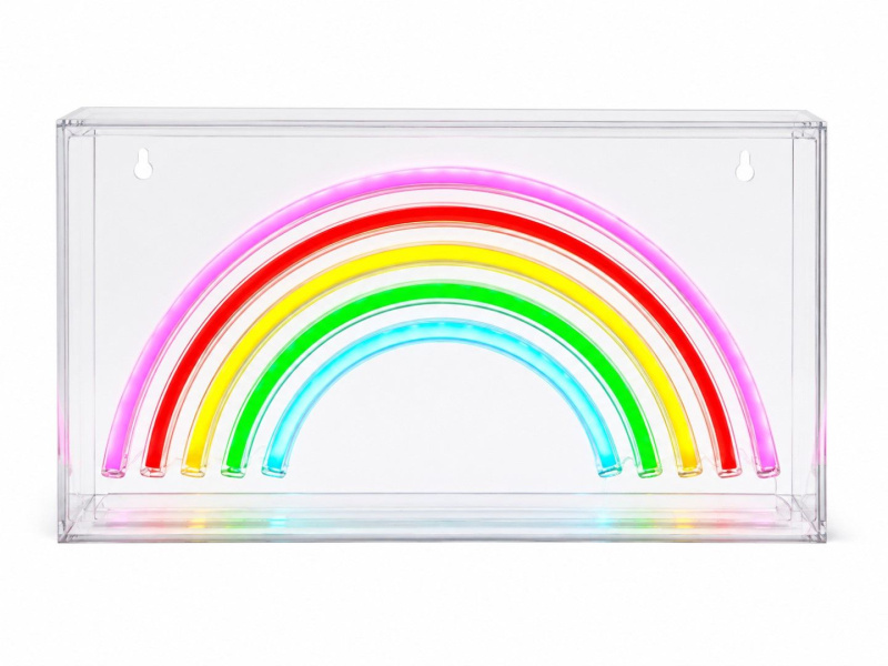 Duha LED neónová lampička