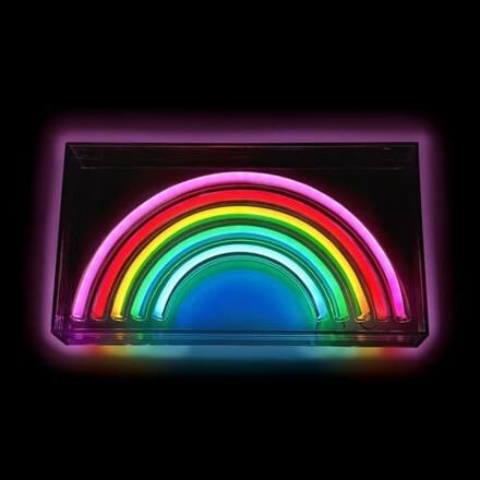 Duha LED neónová lampička