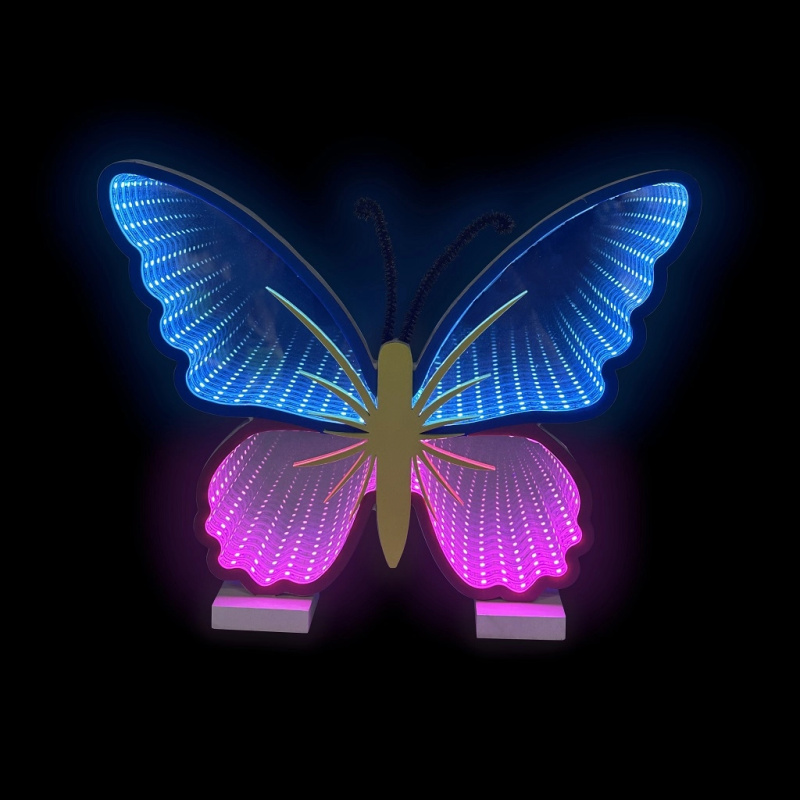 Led lampička motýl