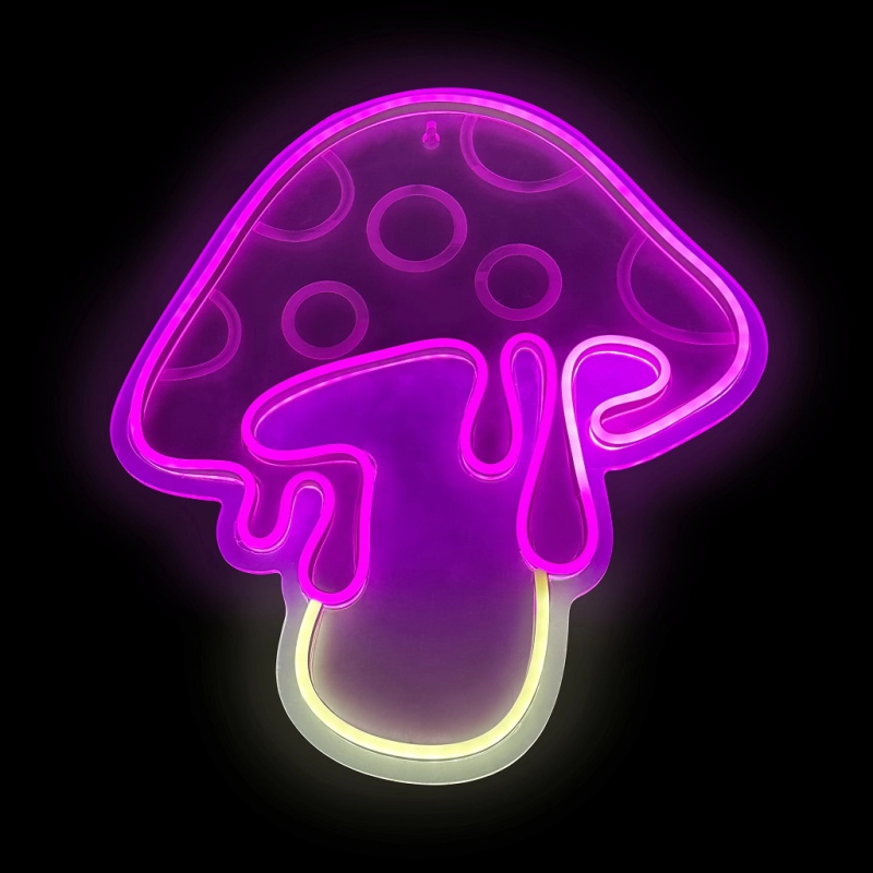 Lampička LED Neon Houba