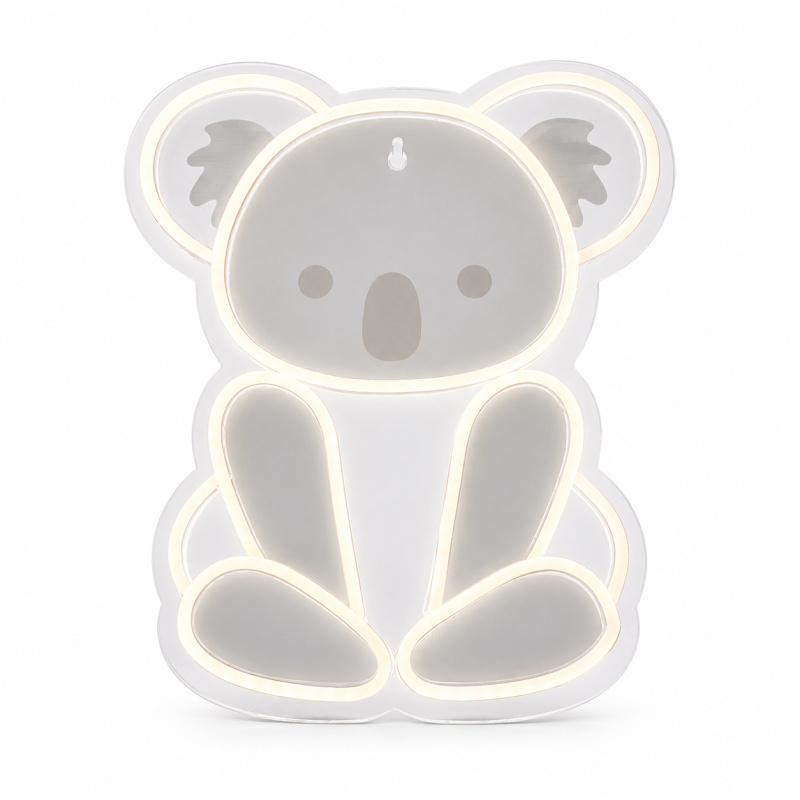 Led neonová lampička Koala
