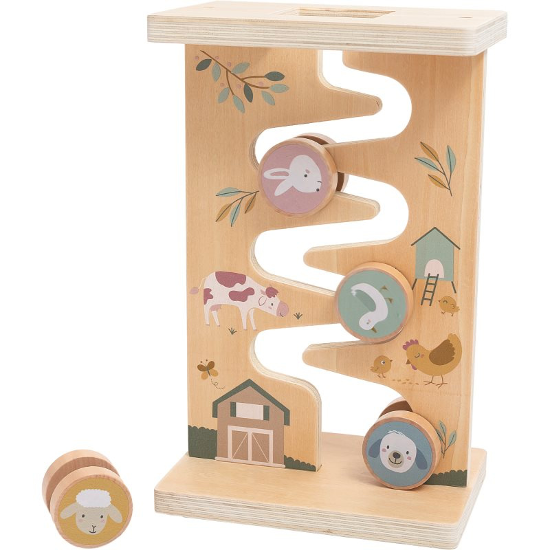 dřevěný labyrint se zvířátky 2Kids Toys