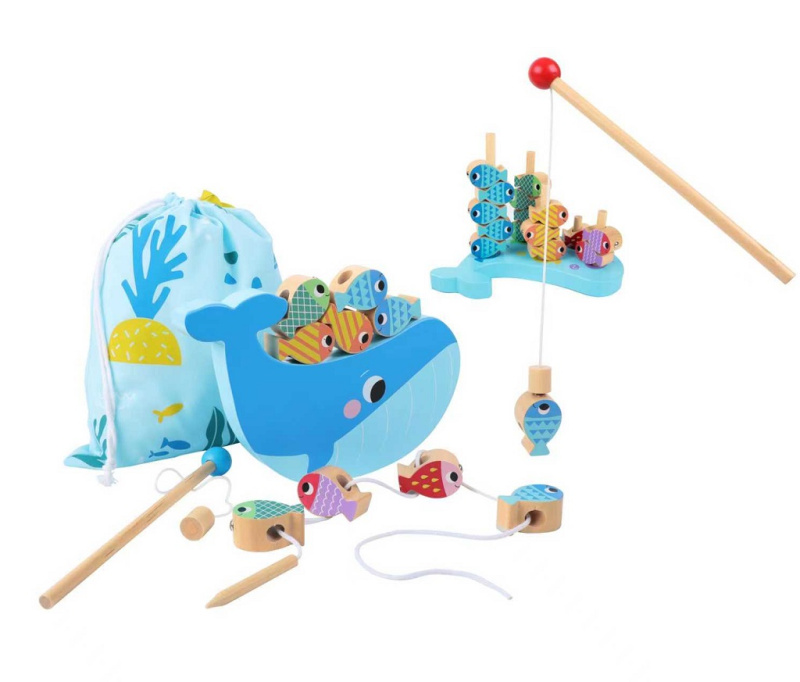2Kids Toys motorická hra 3 v 1 velryba