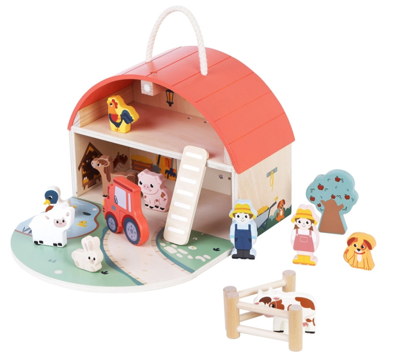 Dřevěný farmářský domeček 2Kids Toys