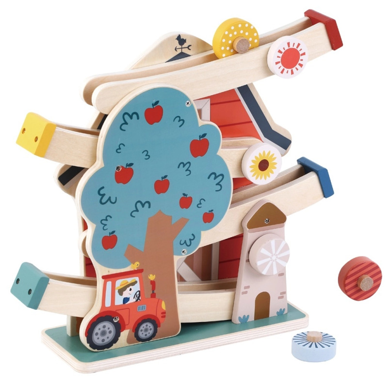 2Kids Toys dřevěná dráha Farma
