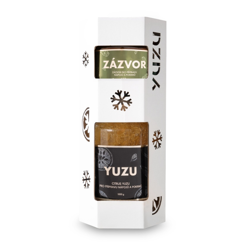 YUZU Energie Yuzu 1000 g + Zázvor 550 g duo balíček