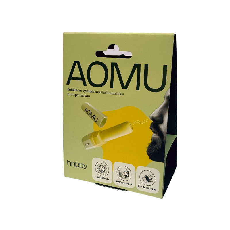 AOMU Happy Inhalační tyčinka proti stresu, 2,5ml