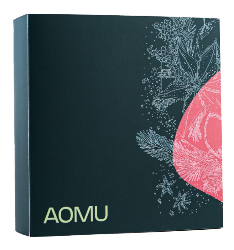 AOMU Inhalační tyčinky s esenciálními oleji Vánoční set 3 ks