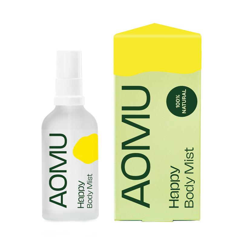 AOMU Happy Body Mist - Přírodní mlha pro lepší náladu 50 ml