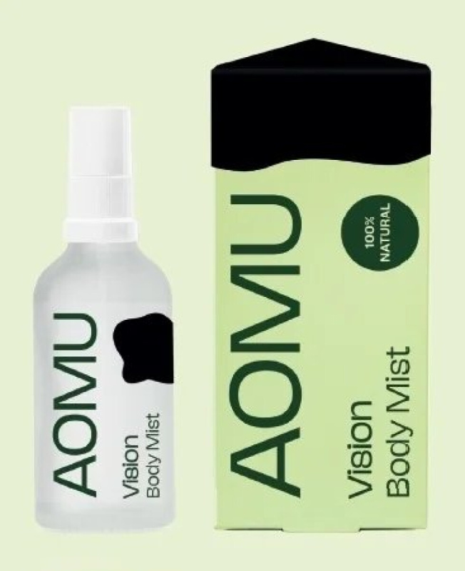AOMU Vision Body Mist - Přírodní mlha pro tvořivé naladění a inspiraci 10 ml