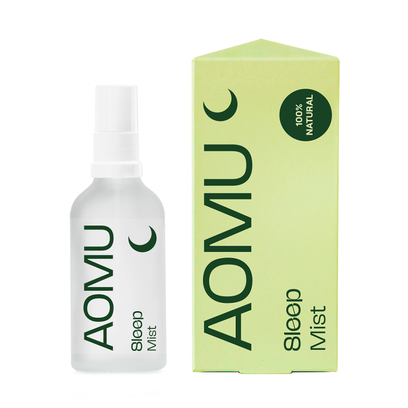 AOMU Sleep Pillow Mist - Přírodní sprej na polštář pro klidnější a hlubší spánek 50 ml