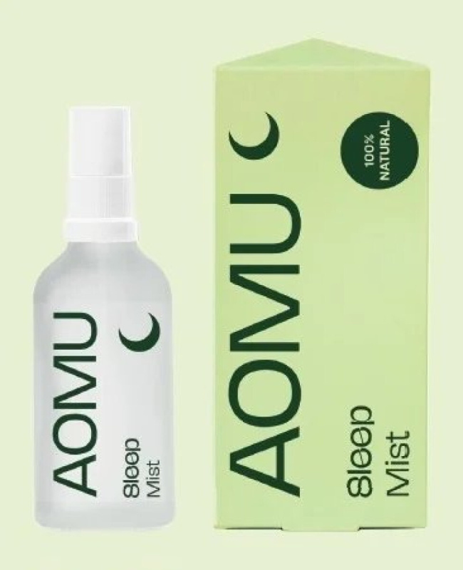 AOMU Sleep Pillow Mist - Přírodní sprej na polštář pro klidnější a hlubší spánek 10 ml