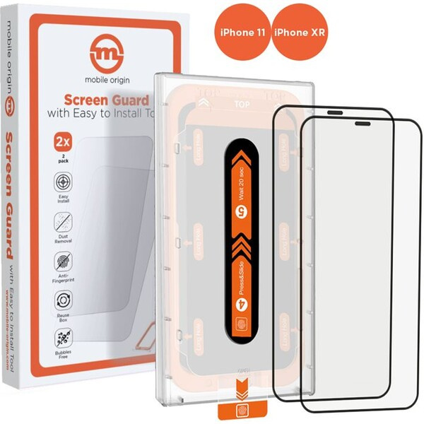 Mobile Origin Screen Guard 2 Pack 2,5D ochranné sklo s aplikátorem iPhone 11 / XR