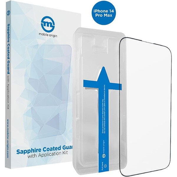 Mobile Origin Screen Guard Sapphire Coated 2,5D ochranné sklo s aplikátorem iPhone 14 Pro Max
