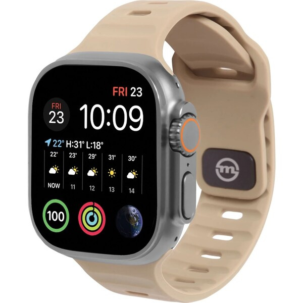 Řemínek pro Apple Watch 42/44/45/49 mm Mobile Origin Strap - hnědý
