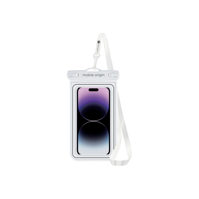 Mobile Origin Waterproof Floating Case 6.5" White/Black DBL-WHT-BLK01