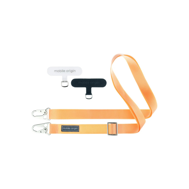 Mobile Origin Lanyard popruh 25mm (84-165cm) broskvový