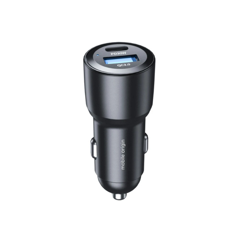 Nabíječka do auta Mobile Origin Car Charger 60W USB-C a USB-A