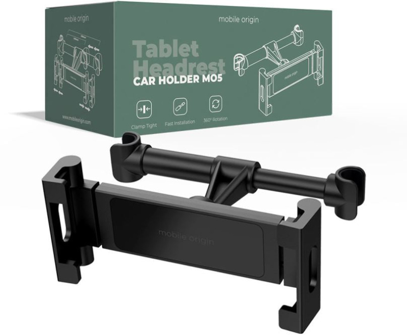 Mobile Origin MO5 držák na opěrku hlavy pro tablet černý
