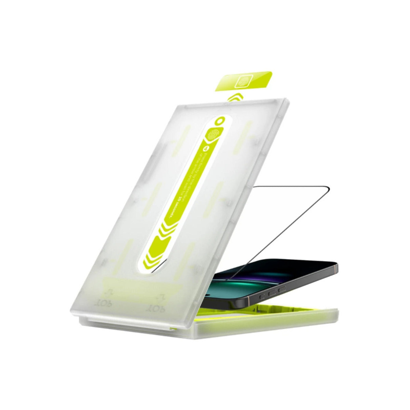Ochranné sklo pro iPhone 17 Pro Mobile Origin Screen Guard s aplikátorem, úplným pokrytím, 2 ks
