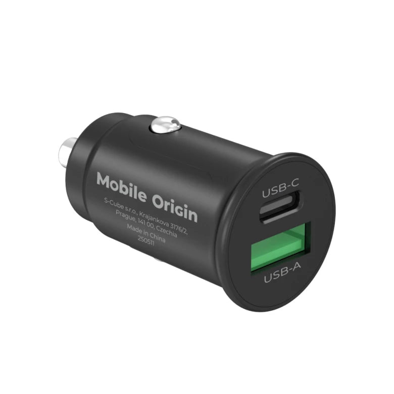 30W autonabíječka Mobile Origin CA19 - USB-C + USB-A