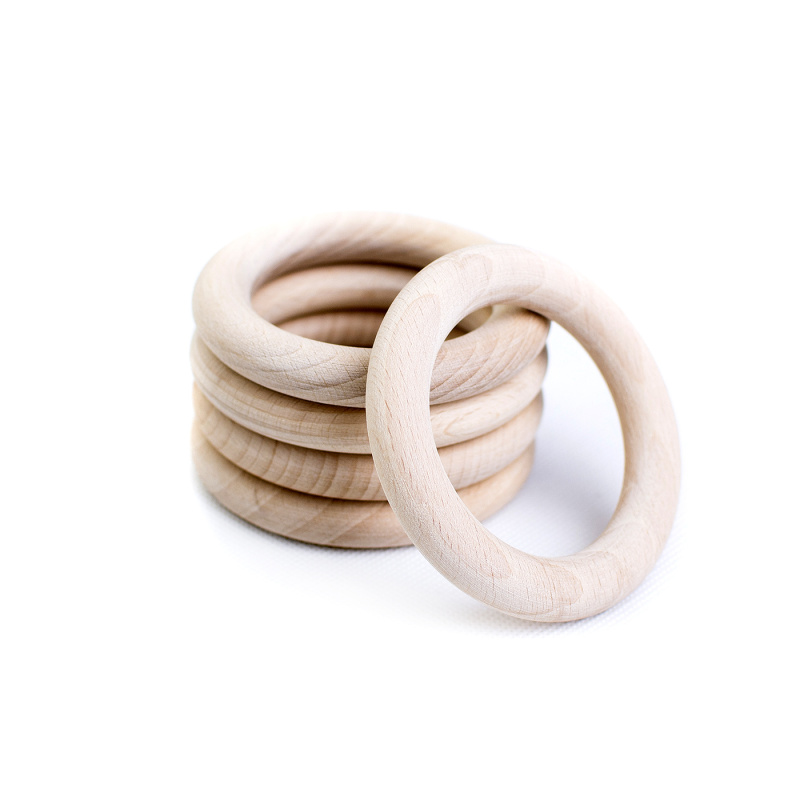Dřevěný kroužek / Na kousátko / 80 mm