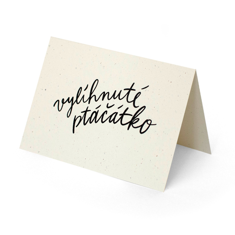 Přáníčko / Vylíhnuté ptáčátko